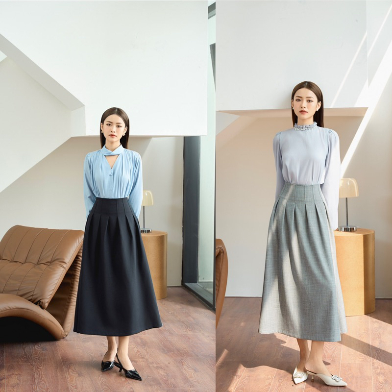 chân váy li eo Daria skirt