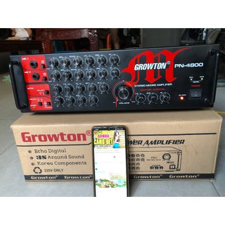 Amply growton pn-4800 chạy 8 sò cs 600w