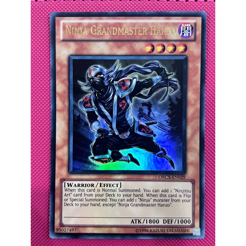 [YGO Edison] Thẻ bài Yugioh: Ninja Grandmaster Hanzo