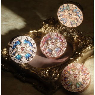Phấn bắt sáng highlight Flowerknows Flower Knows Little Angel Embossed Highlighter thiên thần hoa biết flower knows xinh