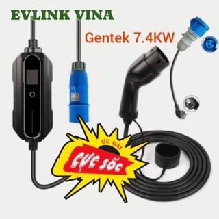 Gentek 7.4kw - sạc ô tô điện chuẩn type 2- vinfast