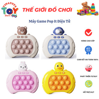 Đồ Chơi Pop It Điện Tử VINATOYS Trò Chơi Rèn Luyện Phản Xạ Trí Tuệ Vui Nhộn Cho Bé