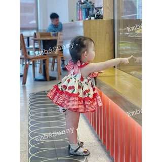 Set TBN Cherry mùa hè thiết kế cho bé