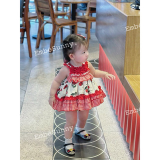 Set TBN Cherry mùa hè thiết kế cho bé