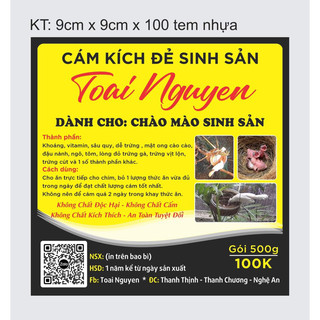 Cám kích đẻ cho chào mào