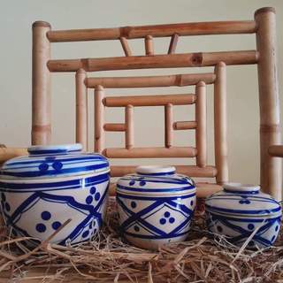 Thố đá đựng mỡ,gia vị