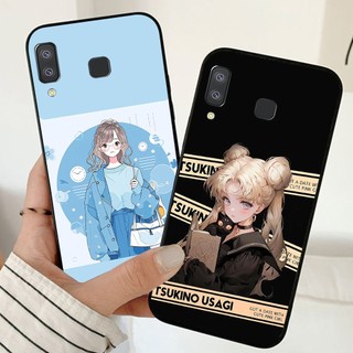 ốp lưng Samsung a8 Star in hình cô gái thời trang cute xinh hot