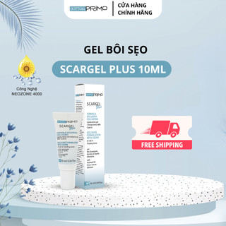 Gel bôi sẹo DottorPrimo Scargel Plus 10ml hỗ trợ làm mờ sẹo thâm, sẹo lồi, sẹo lõm, dùng được cho sẹo ướt
