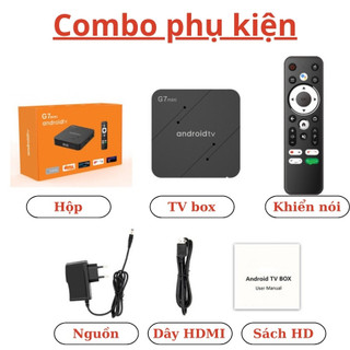 Đầu box G7 mini -kết nối khiển giọng nói 4k bluetooth