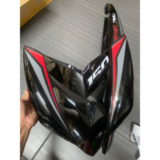 Dàn áo Exciter 150 đen bóng tem Rc đỏ