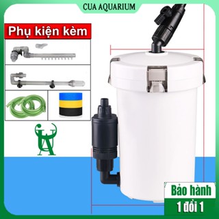 Lọc thùng SUNSUN HW-602B/603B/604B vỏ trắng cho bể cá hồ thuỷ sinh
