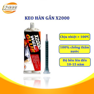 Keo hàn gắn sắt, thép, kim loại, keo hàn X2000 đa năng siêu chắc công nghệ Nhật Bản