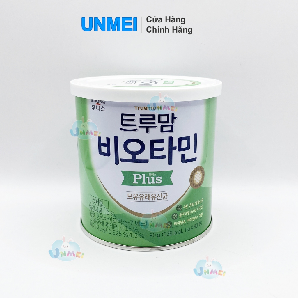 Men Vi Sinh ILDONG Truemom Biotamin Plus- 90g/Hộp (1g x 90 gói), Giúp Bé Ăn Ngon, Tiêu Hóa Khỏe