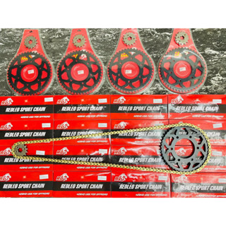 Bộ nhông sên dĩa REDLEO các dòng xe EX150 EX155 WINNER SONIC SATRIA RAIDER