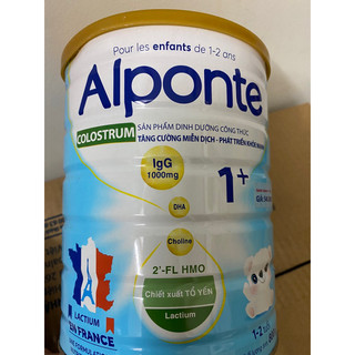 Sữa bột alponte colostrum 1+ 800g cho bé 1-2 tuổi