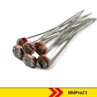 Set 10 Cảm biến ánh sáng quang trở 5mm Light Sensor