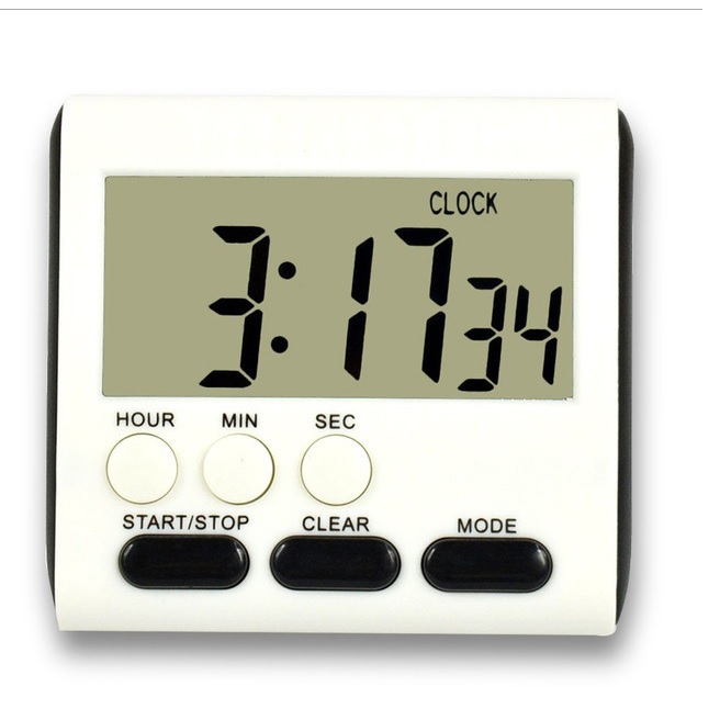 Đồng hồ Hẹn Giờ Nấu Ăn, Đồng Hồ Đếm Ngược, đồng hồ Bấm Giờ - DHG005a