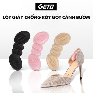 Lót giày chống rớt gót cánh bướm 4D có mặt gai silicon bám chân, mặt sau có keo dán - lót giày giá sỉ - XIMO C10-C9