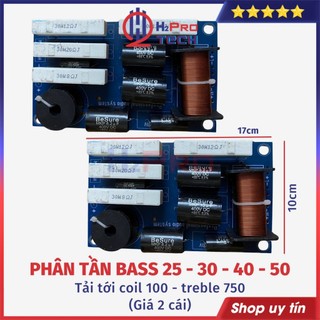 2 Cái Mạch Phân Tần 2 Đường Tiếng 775H Bass 25 - 30 - 40 Tải Côn 100 - Tép 750, Bộ Phân Tần Cho Loa Karaoke-H2Pro Tech