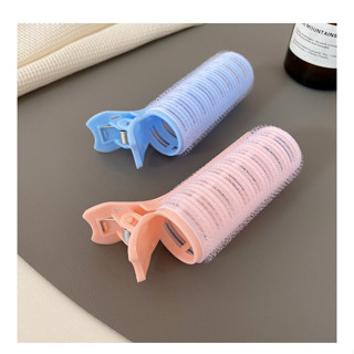 Trục Uốn Phồng Tóc, Lô Uốn Mái Có Kẹp Gắn Liền, Kẹp Phồng Chân Tóc Set 2 _SSLD