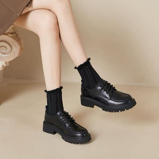 [𝗢𝗥𝗗𝗘𝗥 𝟭𝟱 𝗡𝗚𝗔̀𝗬] GIÀY OXFORD NỮ BUỘC DÂY BASIC