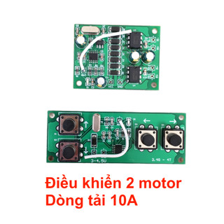 Mạch điều khiển từ xa 2.4Ghz điều khiển 2 motor chế xe, tàu thuyền, công nông đồ chơi điều khiển từ xa