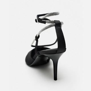 HÀNG CÓ SẴN (Size 40➡️42) _ Giày Gót Nhỏ Đính Đá Big Size