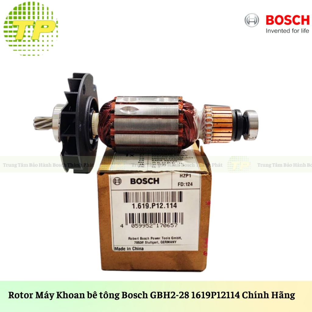 Rotor Máy Khoan bê tông Bosch GBH2-28DV/ 2-28DFV 1619P12114 Chính Hãng