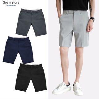 Quần tây âu short nam GOZIN.STORE ngắn thời trang cao cấp form đẹp