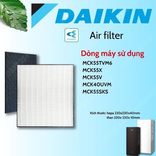 Màng lọc không khí Daikin Vuông MCK55TVM6, MCK55X, MCK55V