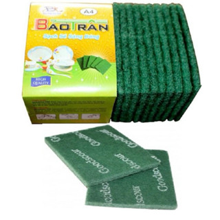 ( Lốc 10 miếng ) Cước xanh rửa chén gia dụng KimSon - Đủ size