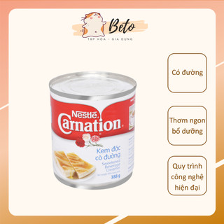 Sữa đặc Nestle's Carnation 388gr có đường