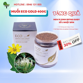 Muối tắm thảo dược Eco Gold 400g