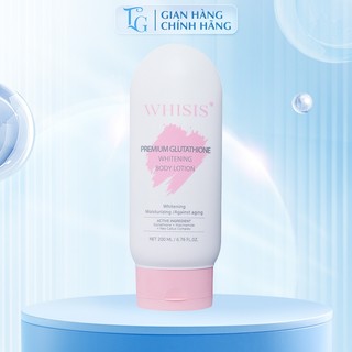 Sữa dưỡng thể trắng da body đêm Whisis Premium Glutathione Whitening Body Lotion 200ml