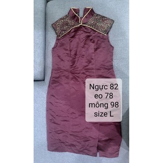sườn xám si, sườn xám 2hand