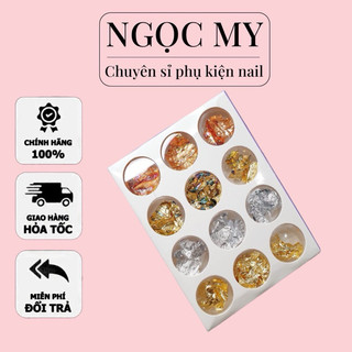 Set giấy bạc làm nail