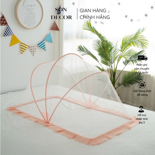 Màn chụp gấp gọn cho bé sơ sinh, Màn chống muỗi thông minh gấp gọn cho nôi và cũi