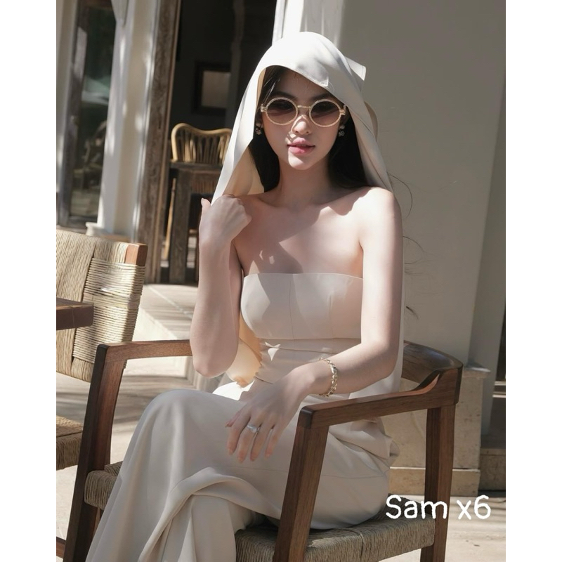 Bộ jum quây quần xuông sang chảnh đi tiệc đi phố