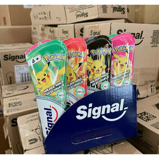 Kem đánh răng trẻ em signal nuốt được