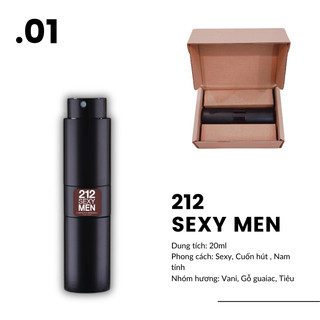 Nước Hoa Nam 💥𝗙𝗥𝗘𝗘 𝗦𝗛𝗜𝗣💥 Nước Hoa 212 SEXY MEN Tự Tin Lôi Cốn