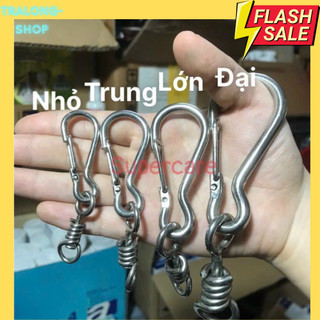 Móc chó móc khoá INOX nhỏ trung lớn đại