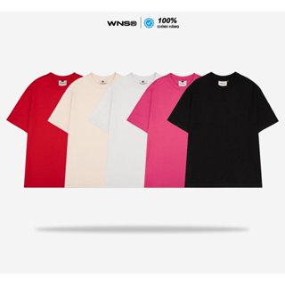 WNS Basic Tee - Áo thun trơn cotton unisex form oversize local brand WNS chính hãng