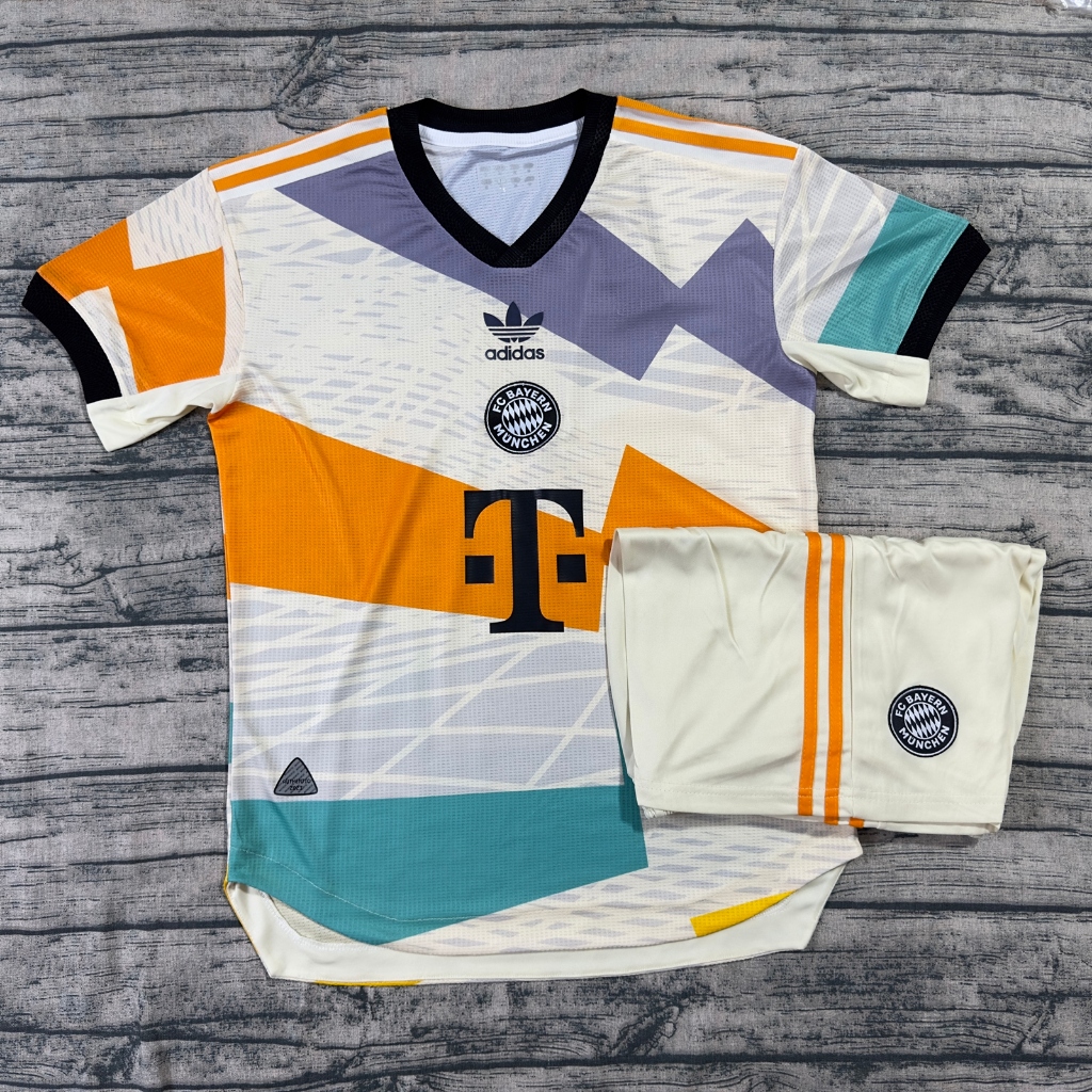 Áo Quần Bóng Đá Câu LẠC BỘ Bayern Munich - Chất Polyester -VẢI GAI THÁI CAO CẤP