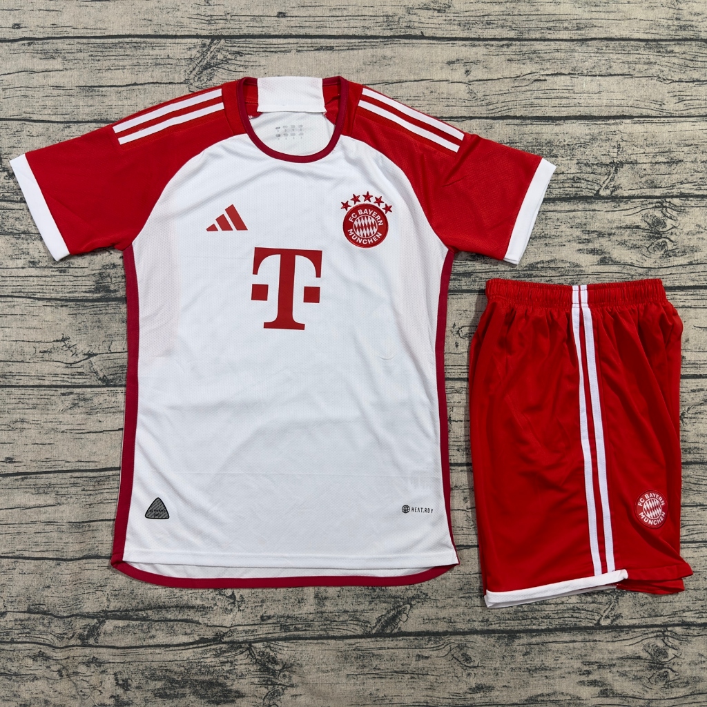 Áo Quần Bóng Đá Câu LẠC BỘ Bayern Munich - Chất Polyester -VẢI GAI THÁI CAO CẤP