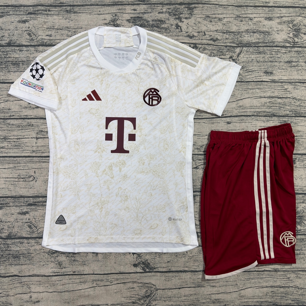 Áo Quần Bóng Đá Câu LẠC BỘ Bayern Munich - Chất Polyester -VẢI GAI THÁI CAO CẤP