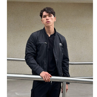 Áo Bomber Jacket Triiable Fullsize Basic Tối Giản
