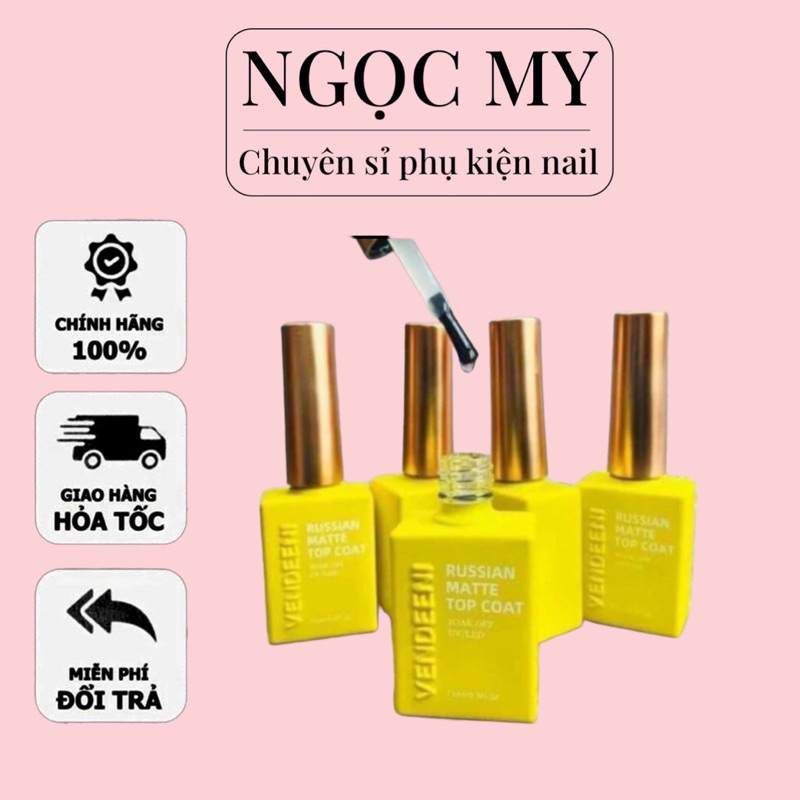 Top lì không lem Vendeeni 15ml