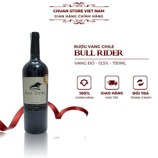 Rượu vang Chile đỏ Chateau Bull Rider Cabernet Sauvignon 13.5% 750ml thượng hạng