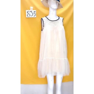 Đầm babydoll tiểu thư phối ren. S835