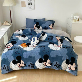 Chăn chần bông,Bộ 5 món ga gối và chăn phao CoCo Poly Cotton chần bông dày loại 1 mềm êm